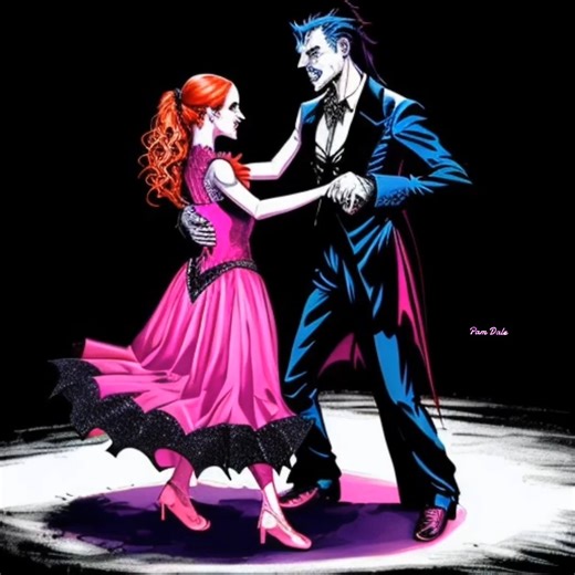 A Vampire and Werewolf ballroom dancing. | Pam's Gifs and Videos