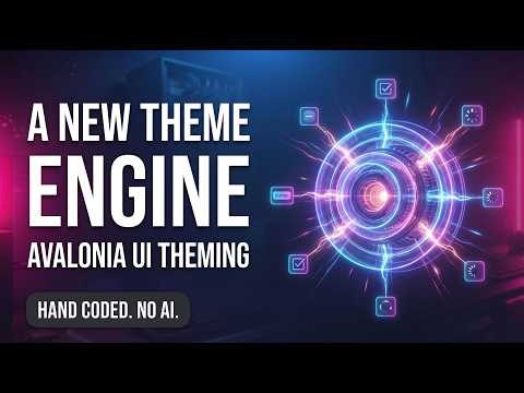 Avalonia UI Theming - Theme Engine From Scratch | No AI