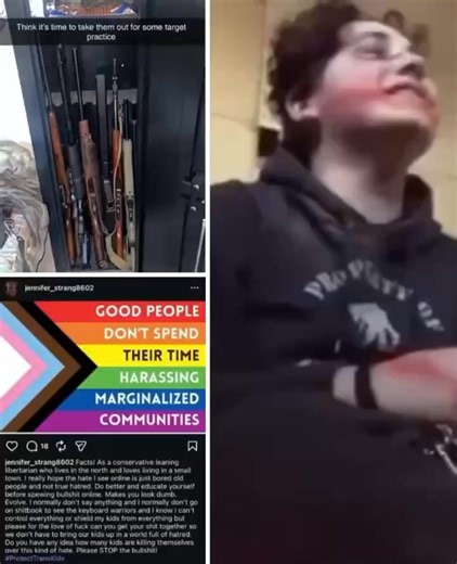 This is the horrifying result of liberal parenting who encourage their mentally challenged kids to "transition", poisoning their bodies with "gender affirming" toxic chemicals. They should all be arrested. | Linda Traitz