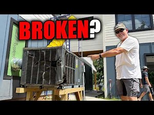 WE GAMBLED $1,500 on this DAMAGED AC Unit to COOL The Entire House...