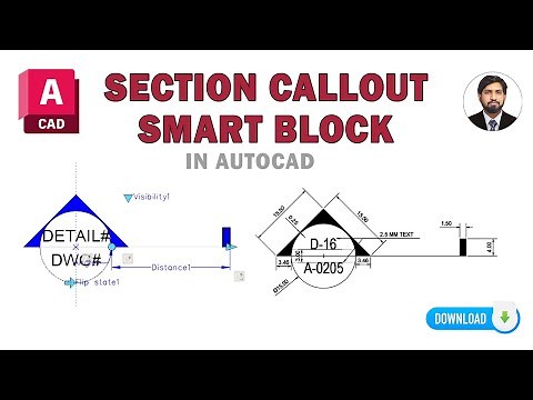AutoCAD Section Calout | AutoCAD Block | Saeed BIM360