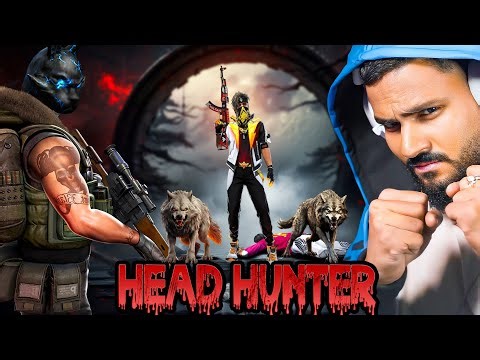 HEAD HUNTER X ANSH BOND 😱 VS 3 V Badge Streamer Shocked आजा Ansh Bond 1 vs 50 में !! 😤