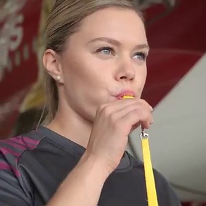 We are proudly celebrating the 50th anniversary of the Emirates Airline Dubai Rugby Sevens with a stunning new A380 livery. Watch our cabin crew rugby teams ‘The Flying Muppets’ and ‘EK Firebirds’ reveal our Rugby Sevens A380. | Emirates