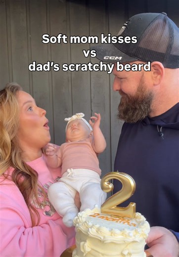 Her whole nervous system said absolutely not 😭 #funnyreels #reels #2months #beardforlife #prickly