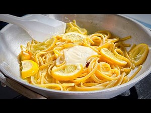 Lemon and Cheese Pasta | Italian Cooking Basics