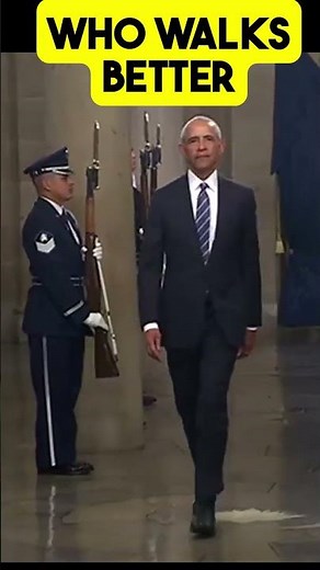WHO WALKS BEST OBAMA OR PRES LIMPY