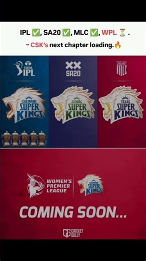 CSK next chapter loading🔥 #shorts #cricket #wpl2026