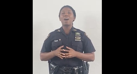 The opera cop: Officer Makiah Brown uses her voice to connect law enforcement and youth