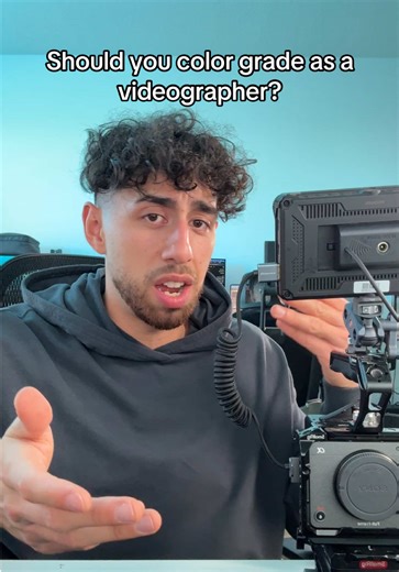Do you color grade as a videographer? | Videography