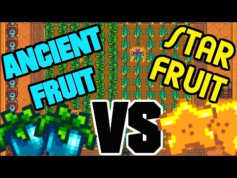ANCIENT FRUIT VS STARFRUIT! - Stardew Valley - Tips & Tricks