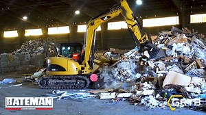 4/3 Demolition Magnet Grapples The Bateman DEMO-MAG (Demolition Magnet Grapple) is one of Bateman's innovative ALL-IN-ONE attachments. This attachment combines the versatility of our Demolition Grapple with a durable magnet, Giving it the ability to maneuver material and separate valuable ferrous steel without changing out attachments. The Bateman Demo-Mag is guaranteed to reduce your labor costs for separating and increase your return on ferrous metal. | Bateman Manufacturing