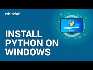 Mind Luster - Learn 5 Simple Steps To Install Python On Windows | Install Python 3 7 | Python Training | Edureka
