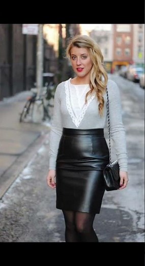 very gorgeous leather skirt dresses for women