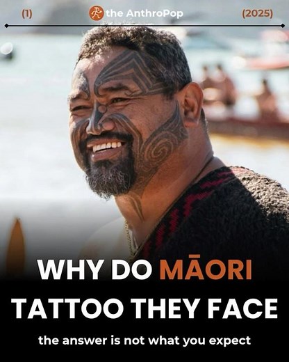 why do maori tatto their face?