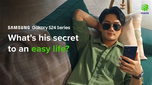 Imagine cruising through life on easy mode. Well, with Galaxy AI that works faster on our reliable Maxis Postpaid with 5G, you don’t have to imagine it anymore. Make the latest Samsung Galaxy S24 Series yours now easily from only RM112/mth on a truly fast and reliable 5G network. Own it today at https://www.maxis.my/up0KM #Maxis5G #MaxisPostpaid #GalaxyS24 #GalaxyAI | Maxis