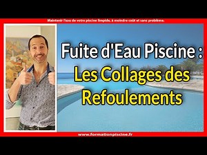 Swimming pool water leak: Backflow bonding