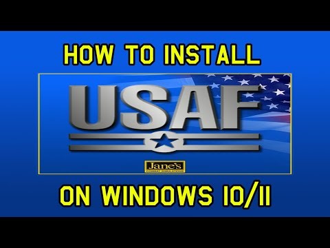 How to install Jane's USAF on Windows 10/11 using DDrawCompat