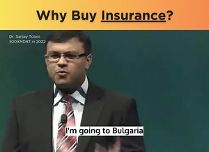 I’ve been asked, 'Dr. Sanjay, what keeps you going when you talk about life insurance?' Here’s my answer… | Dr. Sanjay Tolani - Financial Advisor & Coach