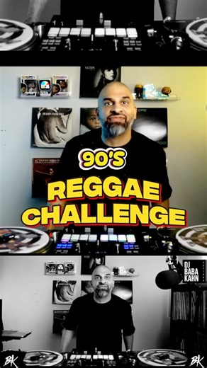 Baba Kahn on Instagram: "90s Reggae Challenge! How many do you remember? #dj #90s #reggae #dancehall #vybzkartel"