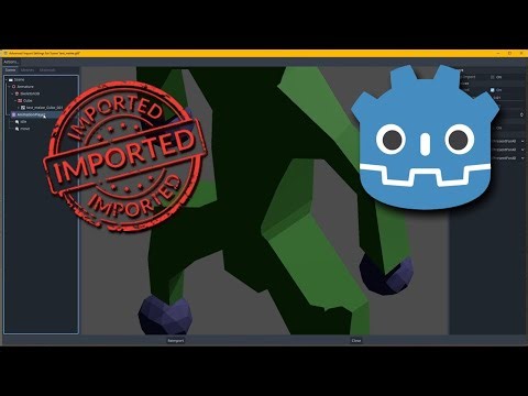 Looping AnimationPlayer Nodes in Imported GLTF Scenes Godot 4