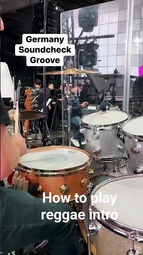 how to play reggae intro with normal tempo @ezekielakpan-n5p #drums #drummer #drumlessons #viral