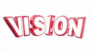 Vision Plan Goal Leadership Word 3d Animation