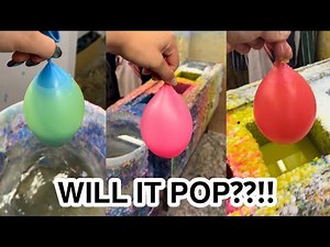 Wax vs balloons, a satisfying and unexpected experiment you didn’t see coming!