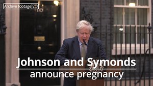 Boris Johnson and Carrie Symonds announce they are expecting a baby