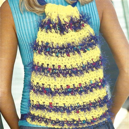 Crochet Texture Backpack Pattern Modern Boho Rucksack Tutorial Digital PDF Download - Etsy