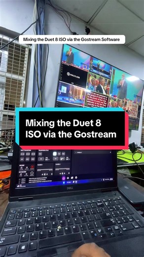 In this video, I’m demonstrating Mixing the Duet 8 ISO via the Gostream Software @osee.tech #perezpixels #creatorsearchinsights #fyp #oseetech #osee