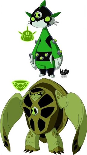 Ben 10 top 5 fusions aliens #6 #shorts #ben10omniverse