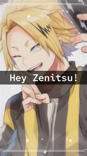 Denki and Zenitsu are besties ⚡️ #zenitsu #denki