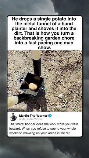 HOW TO PLANT POTATOES FAST