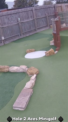 2.5K views · 20 reactions | ♠️ Hole 2 guide for Aces Minigolf Gloucester! ♠️ #AcesMinigolf #crazygolf #holeinone #minigolf | Aces Minigolf Gloucester | Facebook