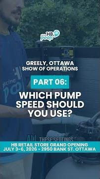 Pegasus Cres SOO Part 6: Which Pump Speed Should You Use?