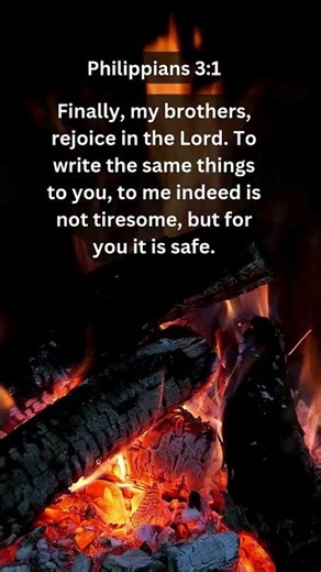 Journey of faith and spiritual growth | Philippians 3:1 Daily Bible Verse