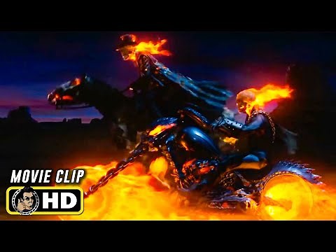 GHOST RIDER Clip - "Cowboy" (2007) Nicolas Cage