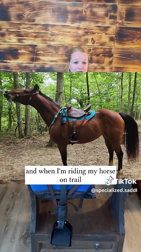 Aussie Ultralight Saddle for Trail Riding Safety