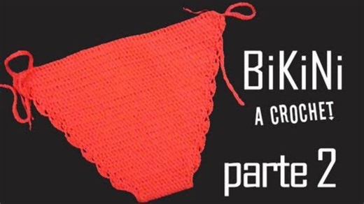 Bikini de Crochet – Parte 2 | Aprende a Tejerlo Fácil
