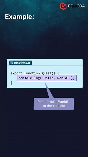 🚀 TypeScript Export Function 🚀