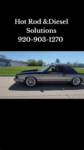 438 SBF 98mm turbo #lsswap #turbo #hotrod #mustang #ls #lsengine #sbf #notch #notchback #foxbody