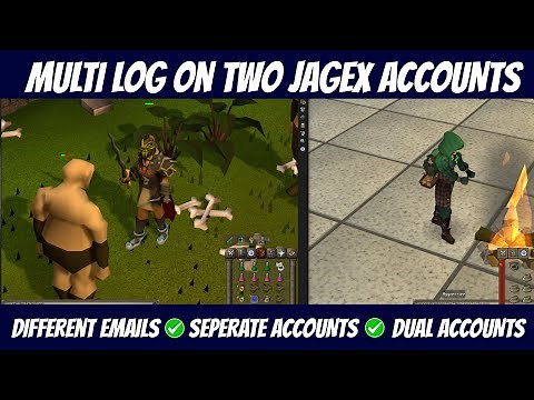 How to Multi-Log on Two Jagex Accounts (Even Different Emails!) | Works for RS3 & OSRS 2026