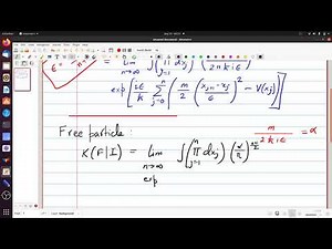 03 - Path integrals in Quantum Mechanics