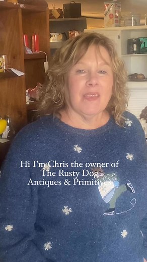 Hi! I’m Chris Let’s take a warm walk through my antiques and primitive shop today since it’s snowing out there! We have 20 vendors and carry a large variety of items so that you are sure to find something special for your home. Can’t wait for you to stop in and say Hi! We are open THURS-SUN 11-4 4117 W Mt Pleasant St, West Burlington, Iowa 52655 | Rusty Dog Antiques & Primitives
