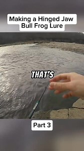 Making a Hinged Jaw Bull Frog Lure Part 3 #mechanic #autobody #fishing #automechanic #fyp | Marling Baits