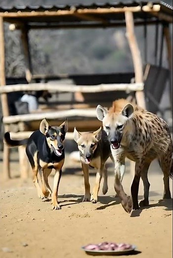Wildlife Expert Captures AMAZING Hyena Friendship Moments on Camera #Wild_life