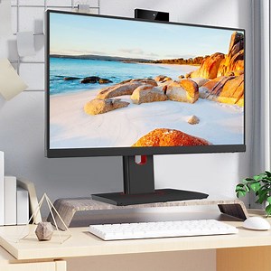 [Hot Item] Vtex Cheap All-in-One Computer 23.8 27 32 Rotatable Screen Lift Bracket Hidden Camera All-in-One Computer I3 I5 I7 Aio PC UPS