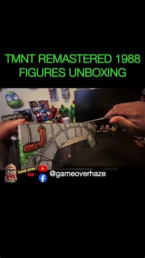 TMNT 1988 Remastered Action Figures #tmnt #tmntdonnie #toyunboxing