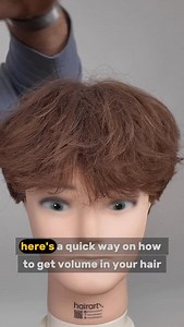 Quick tip for volume & texture. #hairstyle #hairtutorial #hairtips | TheSalonGuy