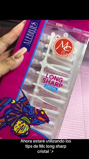 Tips Mc Long Sharp Cristal for Perfect Acrylic Nails